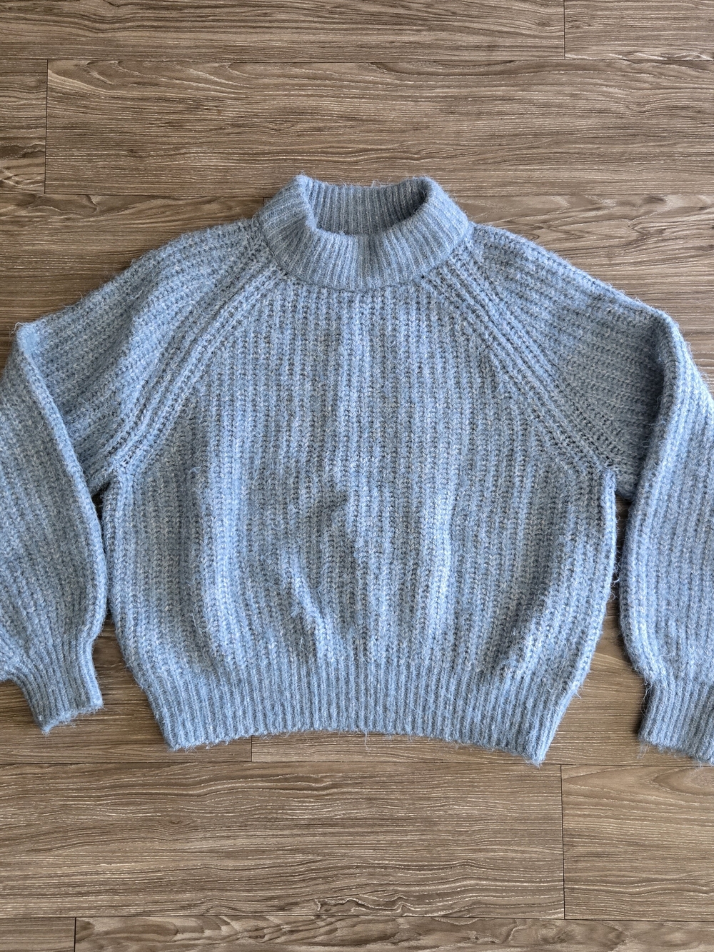 Universal Thread Light Blue Mock Neck Sweater